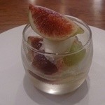 御影 ジュエンヌ - ２０１４年１１月　秋のフルーツゼリー寄せ　丹波篠山の無花果と巨峰