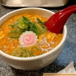 拉麺 へんてこ - 伏見ラーメンラリー特典 トロ玉天津飯