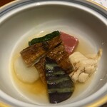 音音 - 鰻の炊き合わせ
