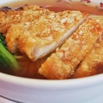 担々亭 - ヂーペイタンメン（豚ロースラーメン）