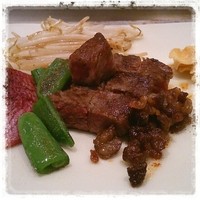 鉄板焼 かいか - ランチのコースで和牛のサーロイン☆