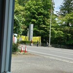 喫茶店 参道 - 椿大神社とバス停が目の前