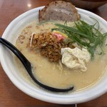 麺場 田所商店 - 料理写真:京都雅味噌炙りチャーシューらーめん(一枚・大盛)