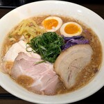 東京スタイル鶏らーめん ど・みそ鶏 - 東京スタイル鶏らーめん ど・みそ鶏 ＠宝町 特製鶏味噌らーめん 税込1,400円