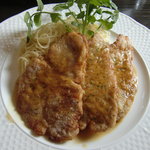 洋凡料理 NAKAMURA - 米澤豚ロース肉のピカタミラノ風