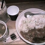 Soup Stock Tokyo - カレーセット● \1100 ●　ｶﾚｰ＋ｽｰﾌﾟ＋ﾄﾞﾘﾝｸ