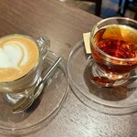 IMPASTO - Cコースの食後のカフェ、紅茶、カフェラテ（+100円）