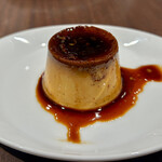IMPASTO - Cコースのドルチェ、プリン、濃厚でちょっと苦味があって大人のプリンって感じだった。