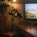 ザ・バー・カサブランカ - 店内は渋いデコレーションで落ち着く