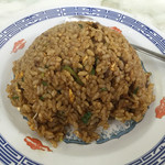 新福菜館 - 2015.3.17　京都ブラックチャーハンとも言えるヤキメシ500円（税込）