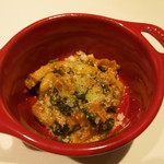 Convivio - トリッパの煮込み　ホウレン草、白インゲン豆