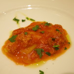 Convivio - ウニとカリフラワーのラビオリ