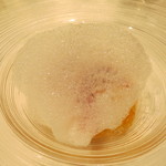 Convivio - 日向夏とブラッドオレンジのパンナコッタ　白ワインゼリー、檸檬の泡