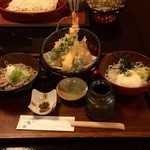 手打ちそば いし川 - ふたみそば(\1500)