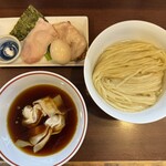 とものもと - ■つけめん＋味玉＋ワンタン¥1,750