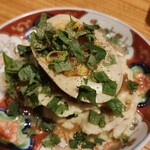 蕎麦 豊田 - ポテトサラダ800円