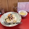 南天飯店 - エビとバジルの炒めのせ ¥780