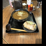 もちもちの木 - 料理写真:中華そば（小）麺かためオーダー　トッピング全部入り　　byまみこまみこ