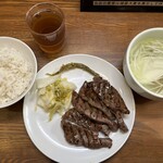 杉作 - 牛タン定食-三枚