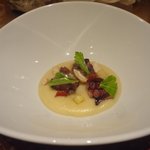 IL TEATRINO DA SALONE - 前菜２：蛸　根セロリのズペッタ（2015.3）