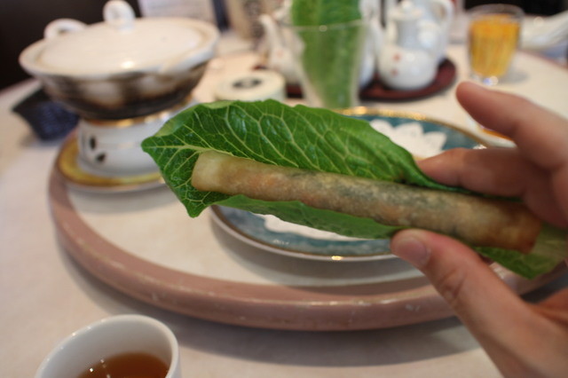 浜木绵 - レタスに包むのが面白い