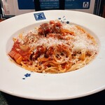 五右衛門 - 料理写真:アマトリチャーナ ローマ風(コロコロベーコンとパルミジャーノ) 1230円