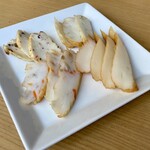 かま栄 - 料理写真:ひら天とその他、酒に合う(*^◯^*)