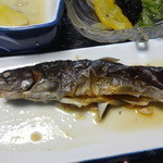 民宿すぎの子 - 骨酒の中身ね（2012 秋）