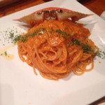 ワイン食堂o'bo - トマトのクリームパスタ