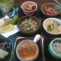 かみいし - ランチ　コースのお通し　９品