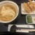 讃岐うどん 白庵 - 料理写真:鶏天セットかけうどん1玉ひやひや¥1,180