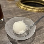 焼肉とみ - りんごのシャーベット