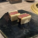焼肉とみ - ヒレカツサンド