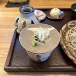 手打ち蕎麦山ざき - 薬味