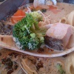 ブロッコリー＆チャーシュー