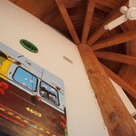 湖麺屋 リールカフェ - 半円の天井