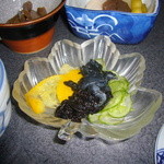 民宿すぎの子 - イワタケの酢の物（2008 冬）