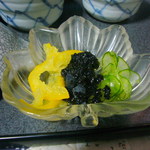 民宿すぎの子 - イワタケの酢の物（2009 冬）