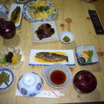 民宿すぎの子 - 夕食（2014 秋）