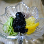 民宿すぎの子 - イワタケ酢の物（2014秋）