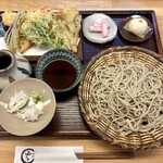 手打ち蕎麦山ざき - お蕎麦セット
すべて手作りのセットメニュー ٩(๑❛ᴗ❛๑)۶
