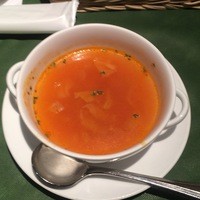 洋食 麦星 by グリル満天星 麻布十番 日本橋髙島屋店 - ランチのトマトのスープ