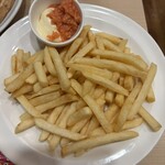ガスト - 山盛りポテトフライ　¥320
マヨ&明太バター　¥90