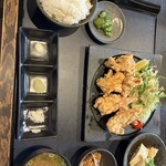 神戸温泉 創作ダイニング蒼 - 唐揚げ定食