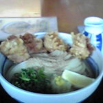 かしわ天ぶっかけ