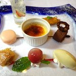 (10/4昼)Kiyotoで人気のデセール盛り合わせ