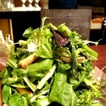 Bistrot Le Comptoir de Quercus - 『虹色菜園サラダ』ホンモノの野菜の味