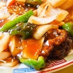 ちゅー - 中華定食（酢豚）