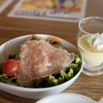 鹿沼72カントリークラブ レストラン - サラダ　デザート