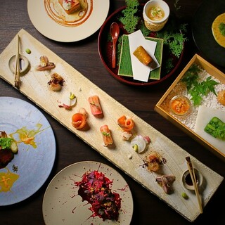 【極上の食の体験】北海道の旬食材と和洋折衷唯一無二のお料理。